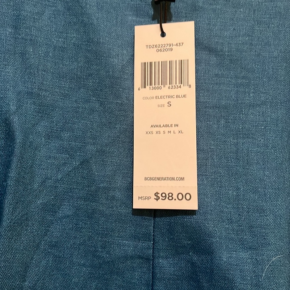 NWT BCBGeneration teal wrap dress - Picture 3 of 3